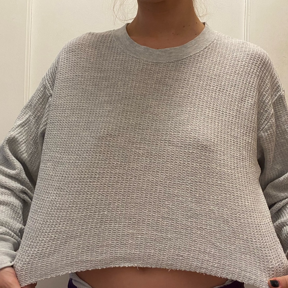 Brandy Melville waffle knit sweater